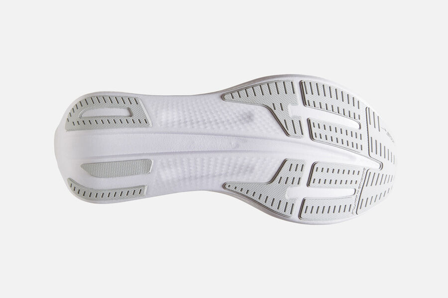 Brooks Israel Hyperion Elite 2 Spikes Shoes Womens - White/Black - IFJ-456809